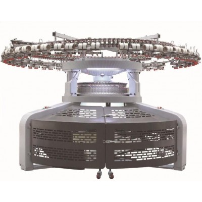 SUNTECH Open Width Double Rib circular knitting machine jersey